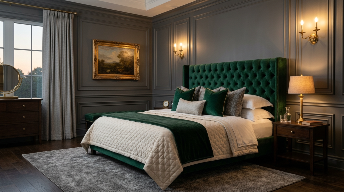 Pick bedding that feels airy and layered